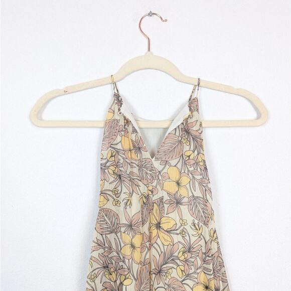 NWT The Jet Set Diaries Frangapani Floral Print Pleat Top - Picture 4 of 6